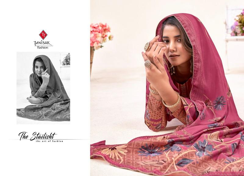 TANISHK IKRAT Muslin Print Salwar Kameez Wholesale Catalog  