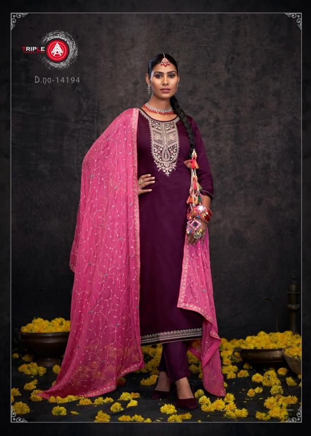 Triple Aaa Keerat Edition 8 Jam Cotton Designer Salwar Kameez Wholesale catalog