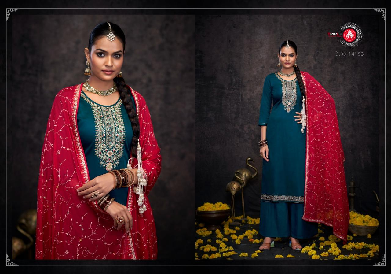 Triple Aaa Keerat Edition 8 Jam Cotton Designer Salwar Kameez Wholesale catalog