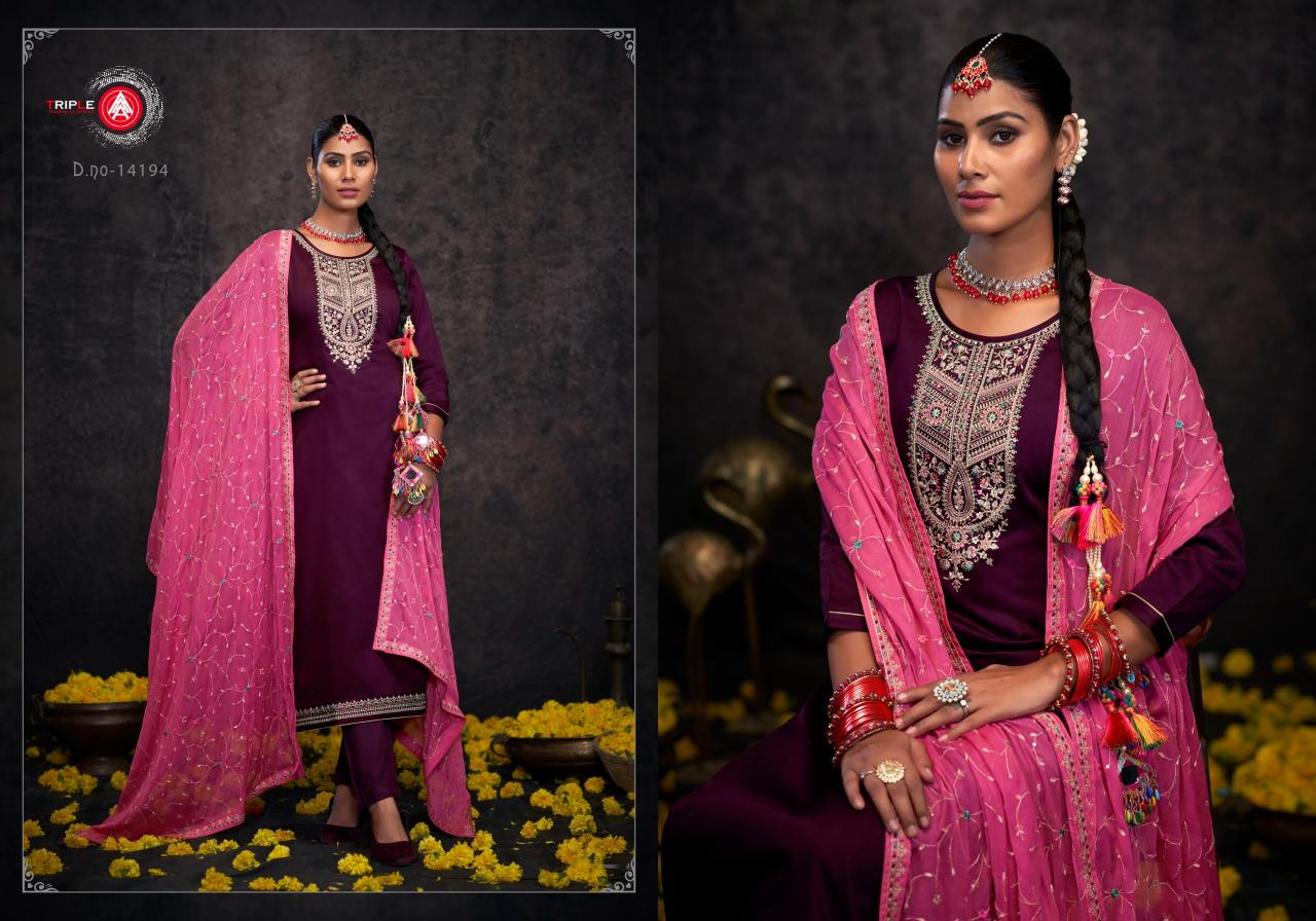 Triple Aaa Keerat Edition 8 Jam Cotton Designer Salwar Kameez Wholesale catalog