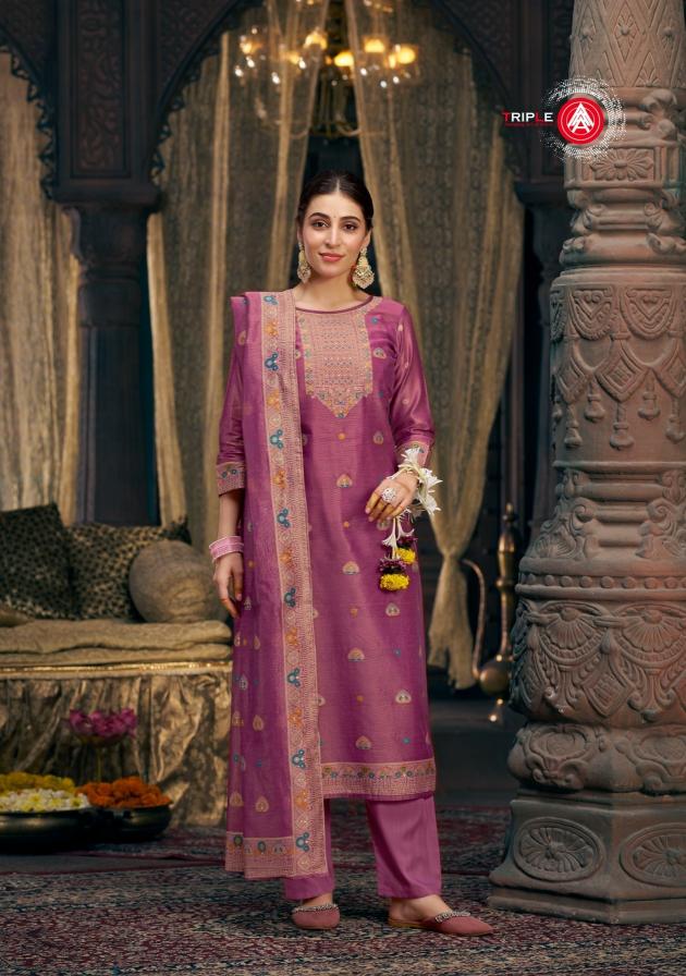 Triple Aaa Taniya Dress Material Wholesale Catalog