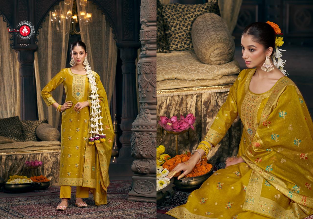 Triple Aaa Taniya Dress Material Wholesale Catalog