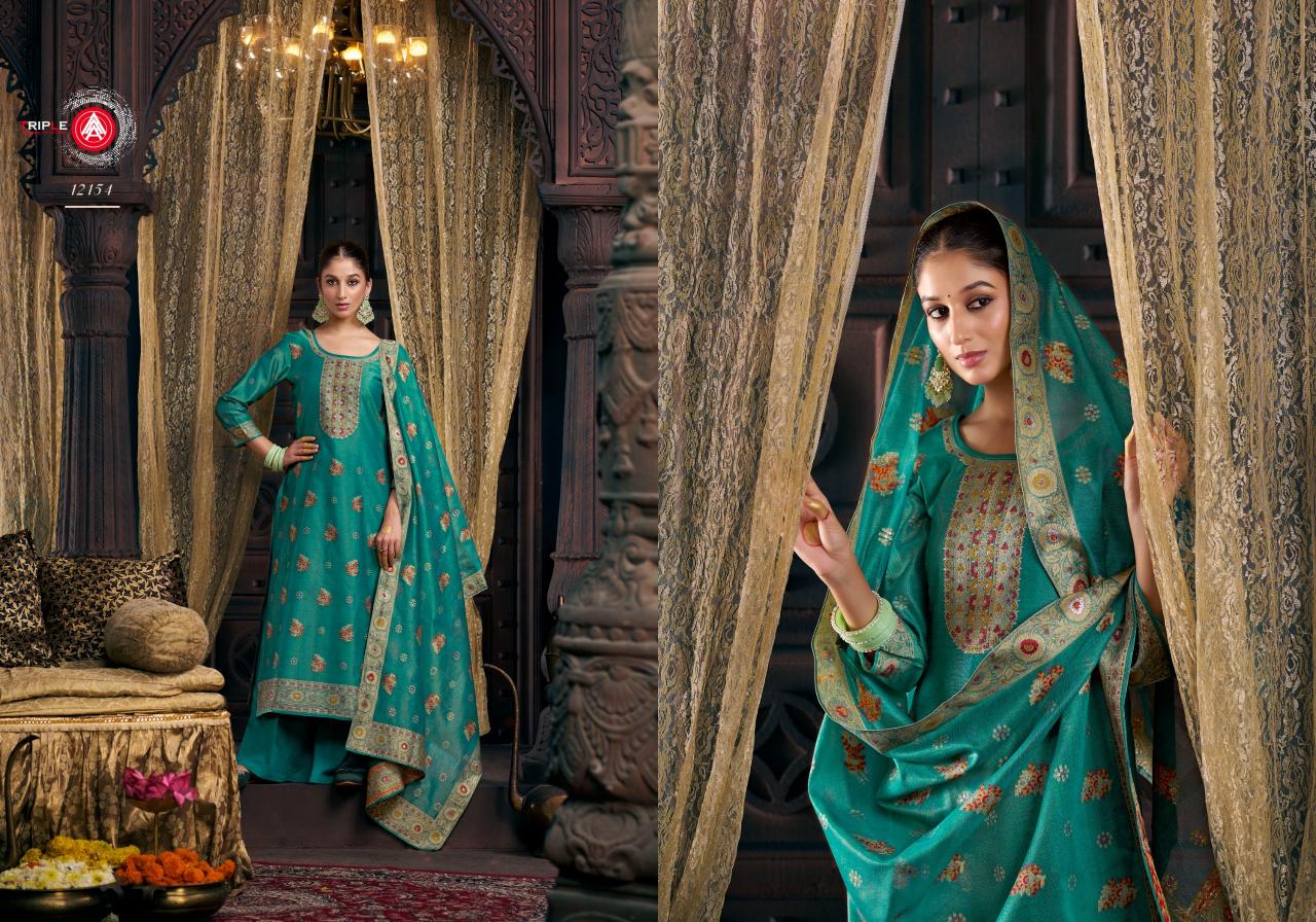 Triple Aaa Taniya Dress Material Wholesale Catalog