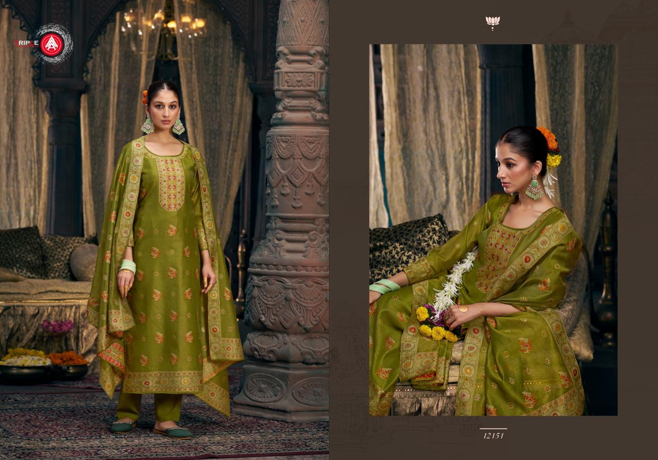 Triple Aaa Taniya Dress Material Wholesale Catalog
