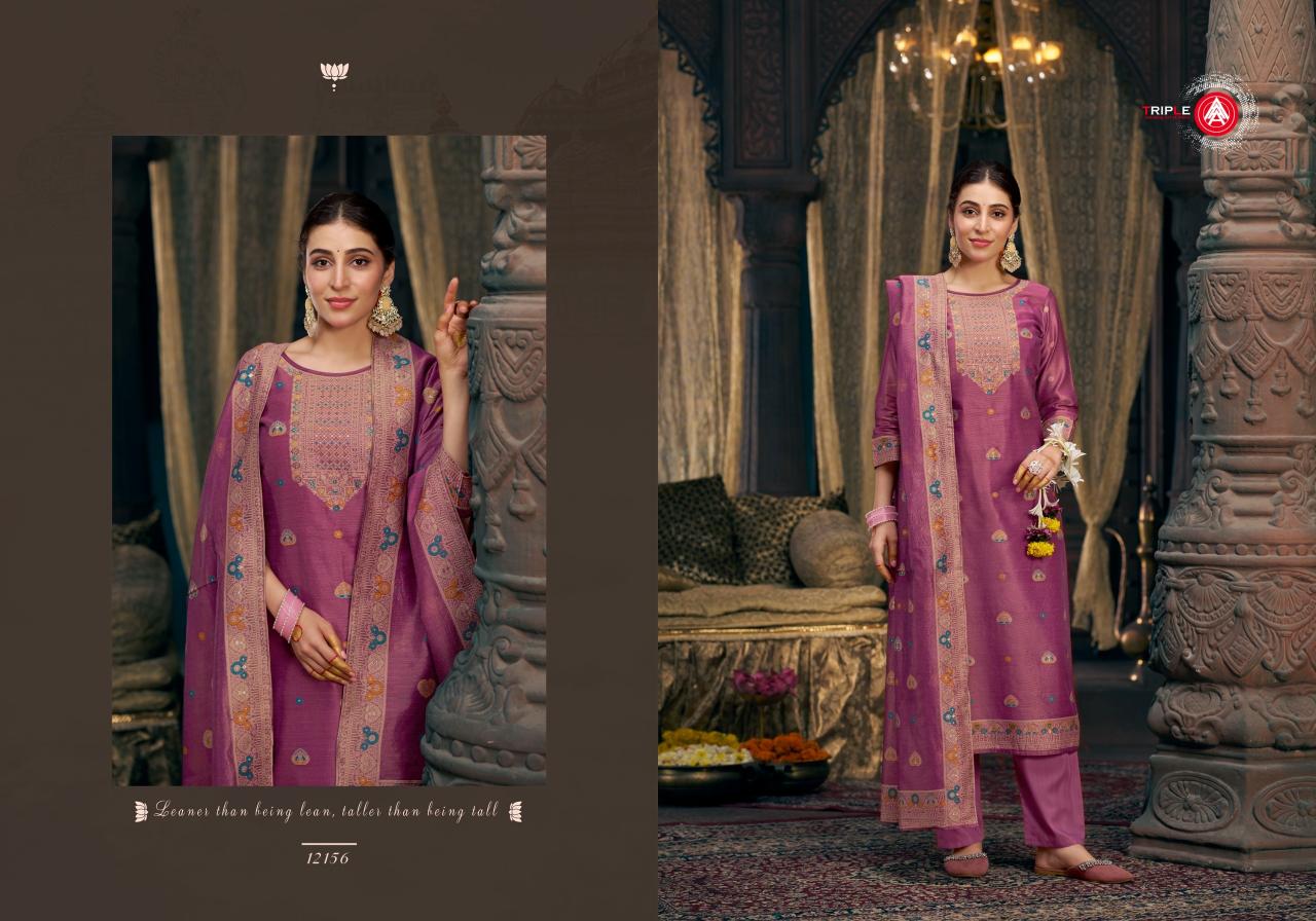 Triple Aaa Taniya Dress Material Wholesale Catalog
