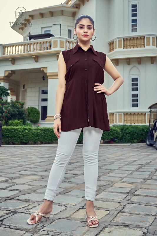 Twins Lady Tunic D. SW173 Kurti Top Wholesale Catalog