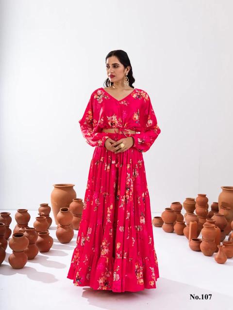 Vallari Vol 1 Digital Printed Lehenga Choli Wholesale Catalog