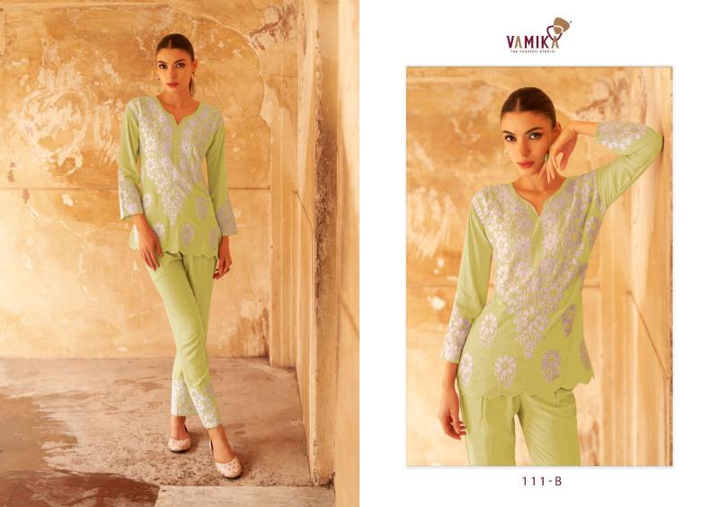 Vamika Veronica Vol 2 (D.NO.111A To 111E) Co-ord Set Wholesale catalog