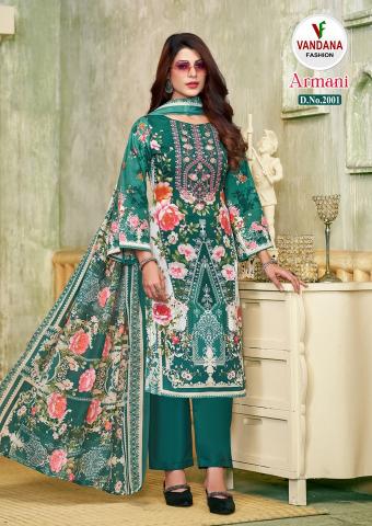 VANDANA ARMANI VOL 2 Pakistani Suits Wholesale Catalog