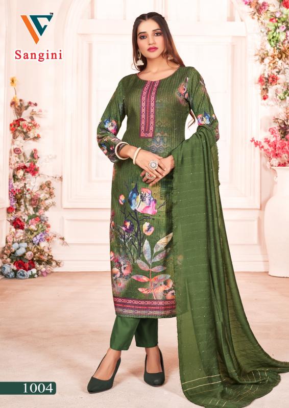 Vandana C Sangini Vol 1 Digital Printed Dress Material Wholesale Catalog