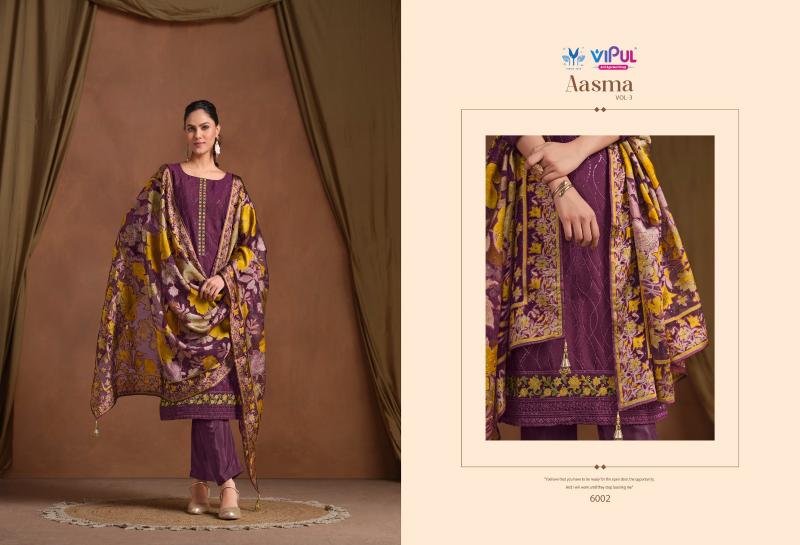 Vipul Aasma Vol 3 Salwar Kameez Wholesale Catalog