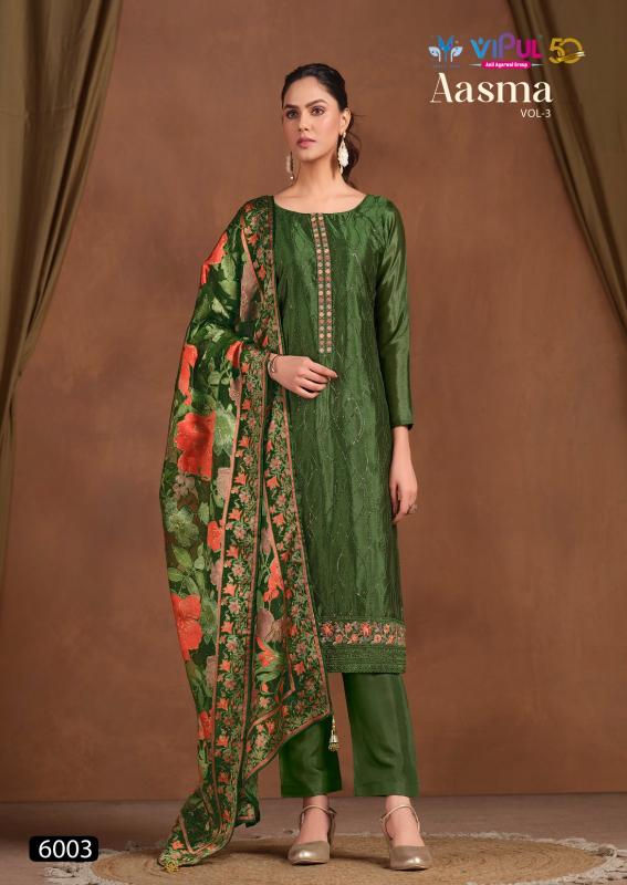 Vipul Aasma Vol 3 Salwar Kameez Wholesale Catalog