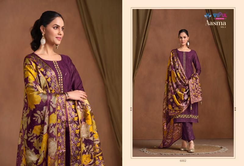 Vipul Aasma Vol 3 Salwar Kameez Wholesale Catalog