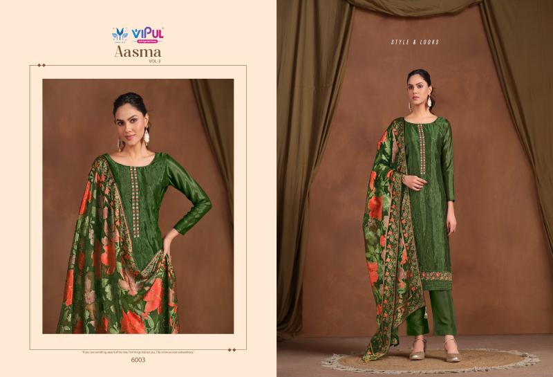 Vipul Aasma Vol 3 Salwar Kameez Wholesale Catalog