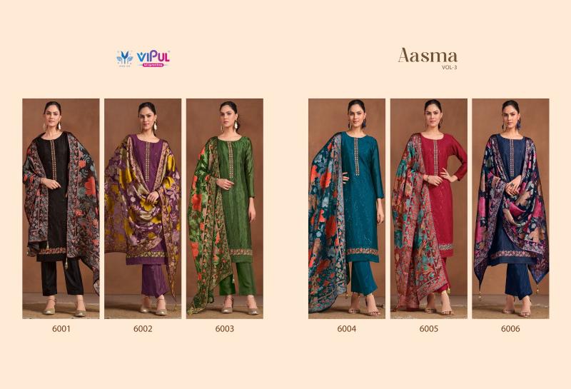 Vipul Aasma Vol 3 Salwar Kameez Wholesale Catalog