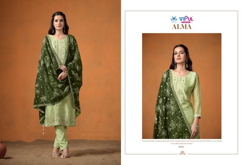 VIPUL Alma Dress Material Wholesale Catalog