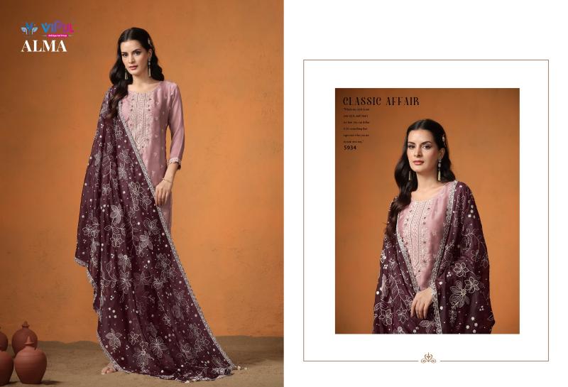 VIPUL Alma Dress Material Wholesale Catalog