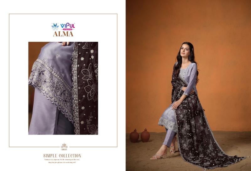 VIPUL Alma Dress Material Wholesale Catalog