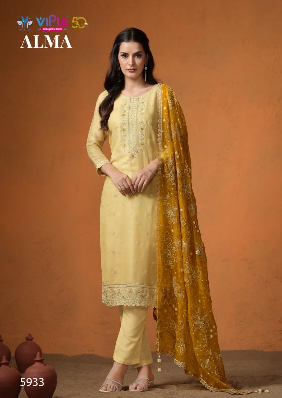 VIPUL Alma Dress Material Wholesale Catalog