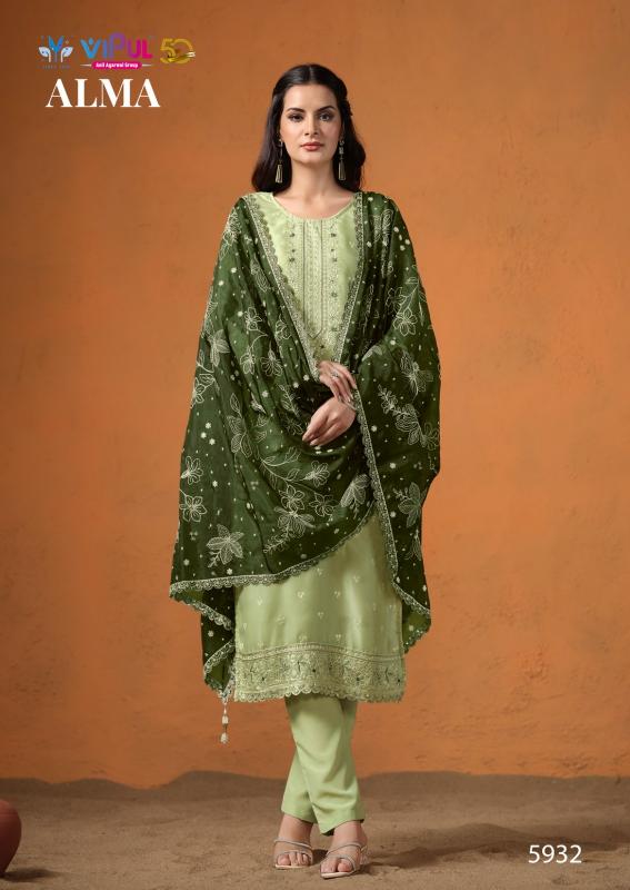 VIPUL Alma Dress Material Wholesale Catalog