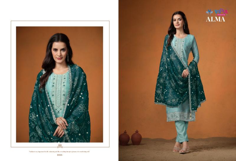 VIPUL Alma Dress Material Wholesale Catalog