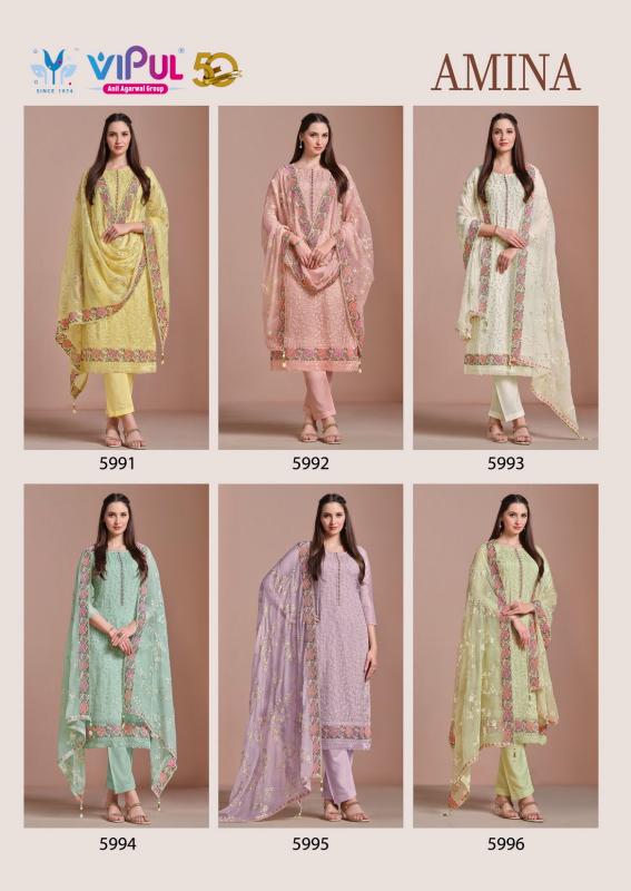 VIPUL AMINA Salwar Kameez Wholesale Catalog