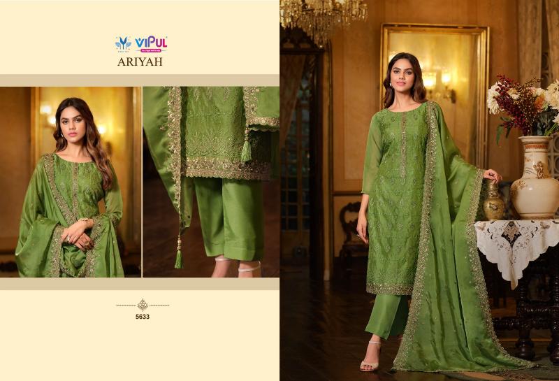 Vipul ARIYAH Dress Material Wholesale Catalog