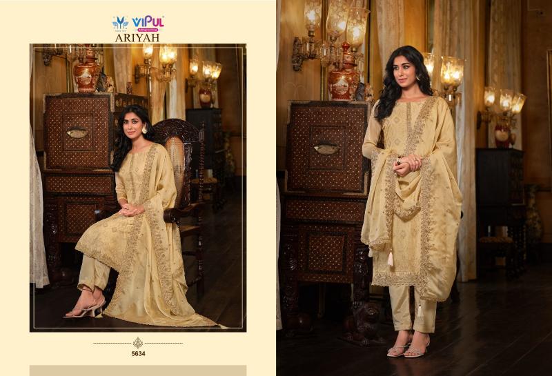 Vipul ARIYAH Dress Material Wholesale Catalog