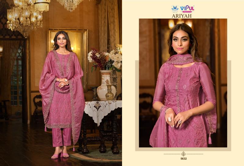 Vipul ARIYAH Dress Material Wholesale Catalog