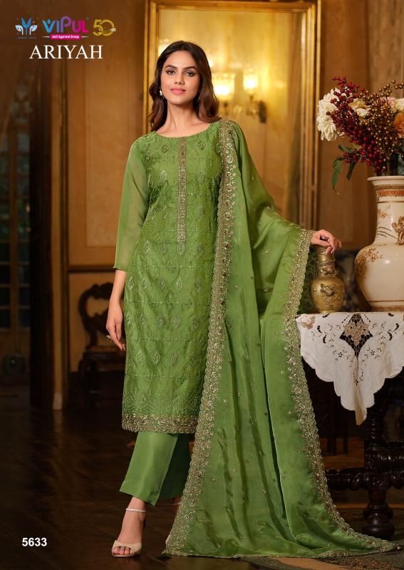 Vipul ARIYAH Dress Material Wholesale Catalog