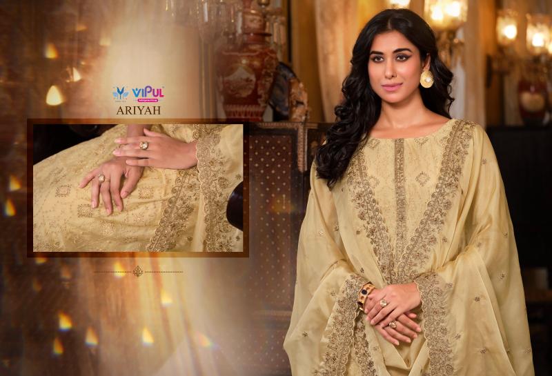Vipul ARIYAH Dress Material Wholesale Catalog