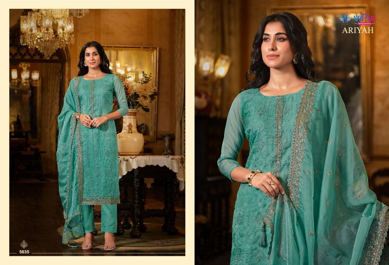 Vipul ARIYAH Dress Material Wholesale Catalog