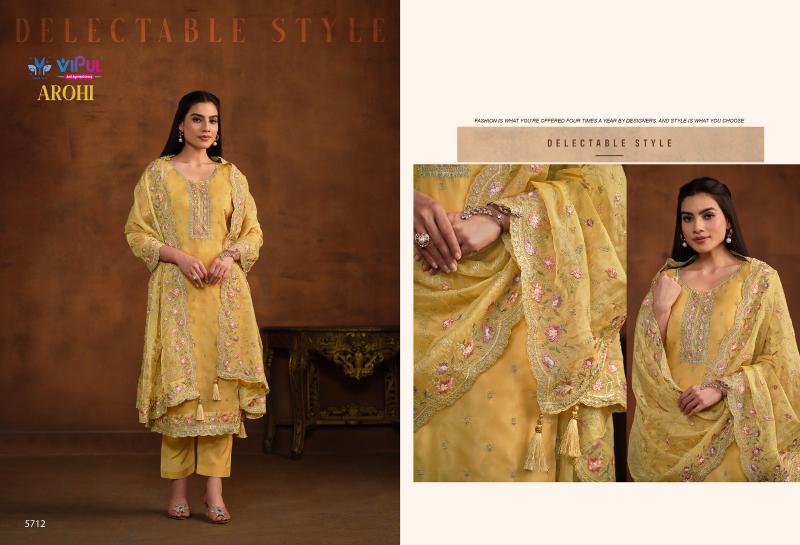 Vipul Arohi Dress Material Wholesale Catalog