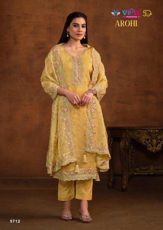 Vipul Arohi Dress Material Wholesale Catalog
