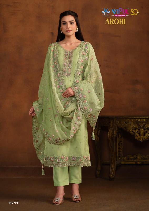 Vipul Arohi Dress Material Wholesale Catalog