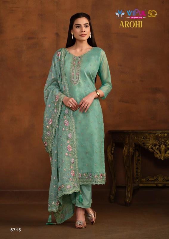 Vipul Arohi Dress Material Wholesale Catalog