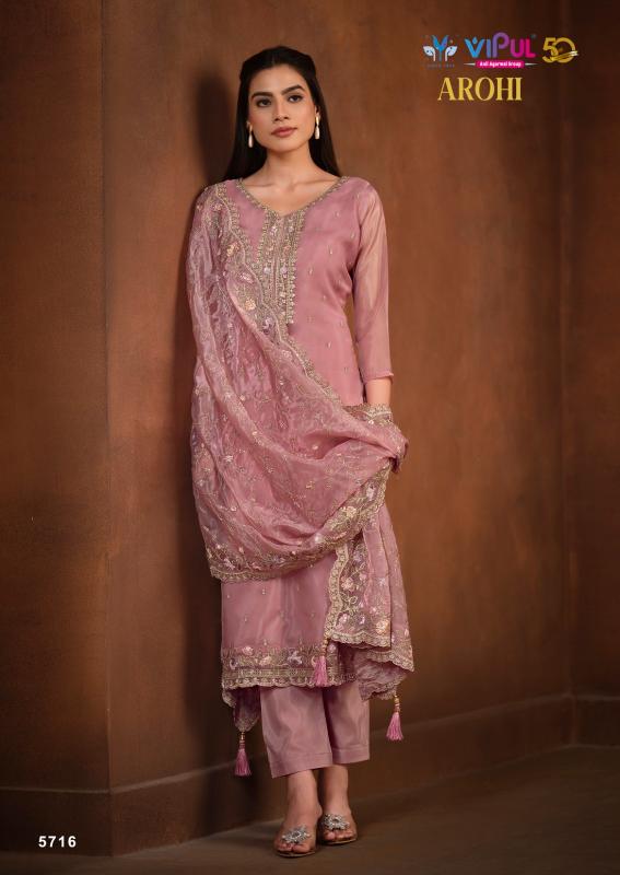 Vipul Arohi Dress Material Wholesale Catalog