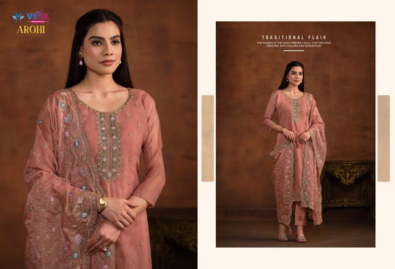 Vipul Arohi Dress Material Wholesale Catalog