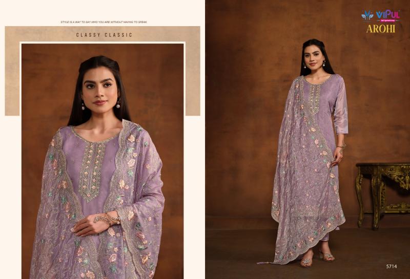 Vipul Arohi Dress Material Wholesale Catalog