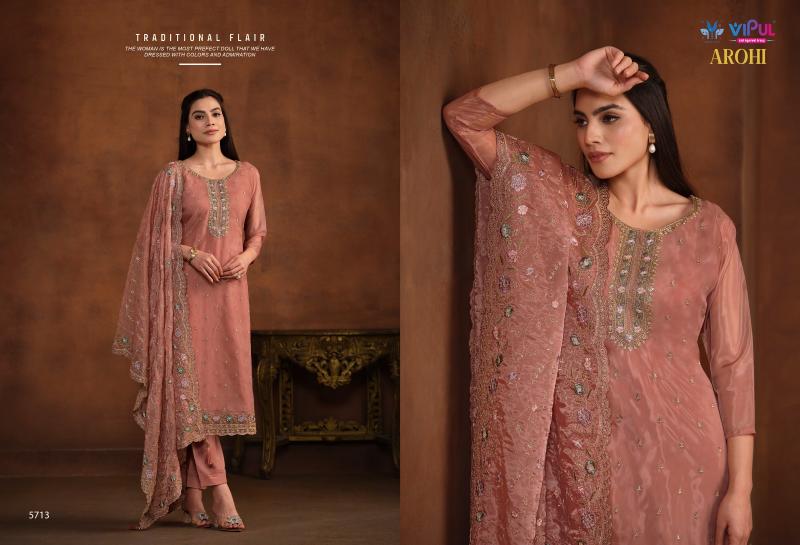 Vipul Arohi Dress Material Wholesale Catalog