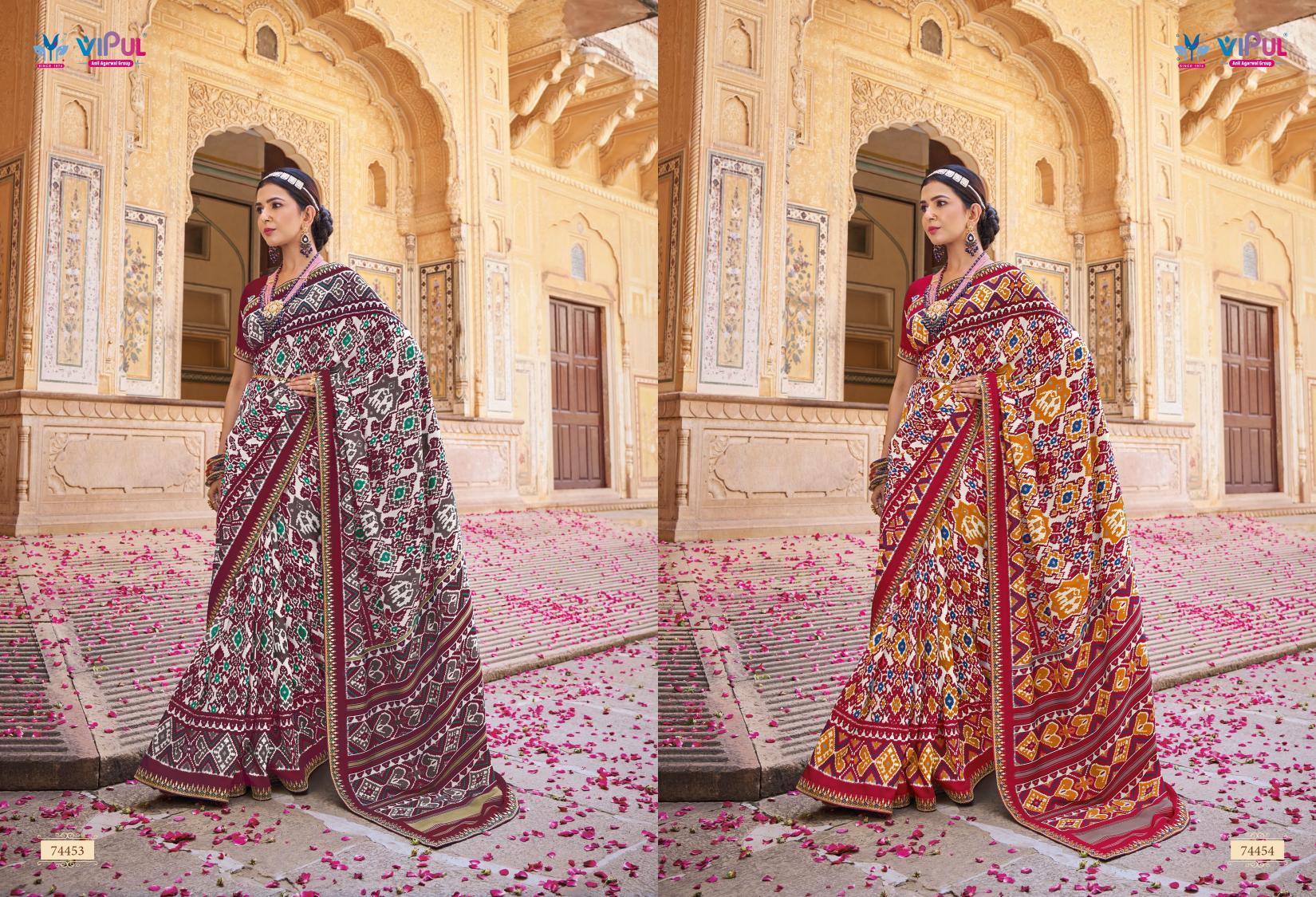 Vipul Aroma Silk Plus Vol 1 Surat Saree Wholesale Catalog