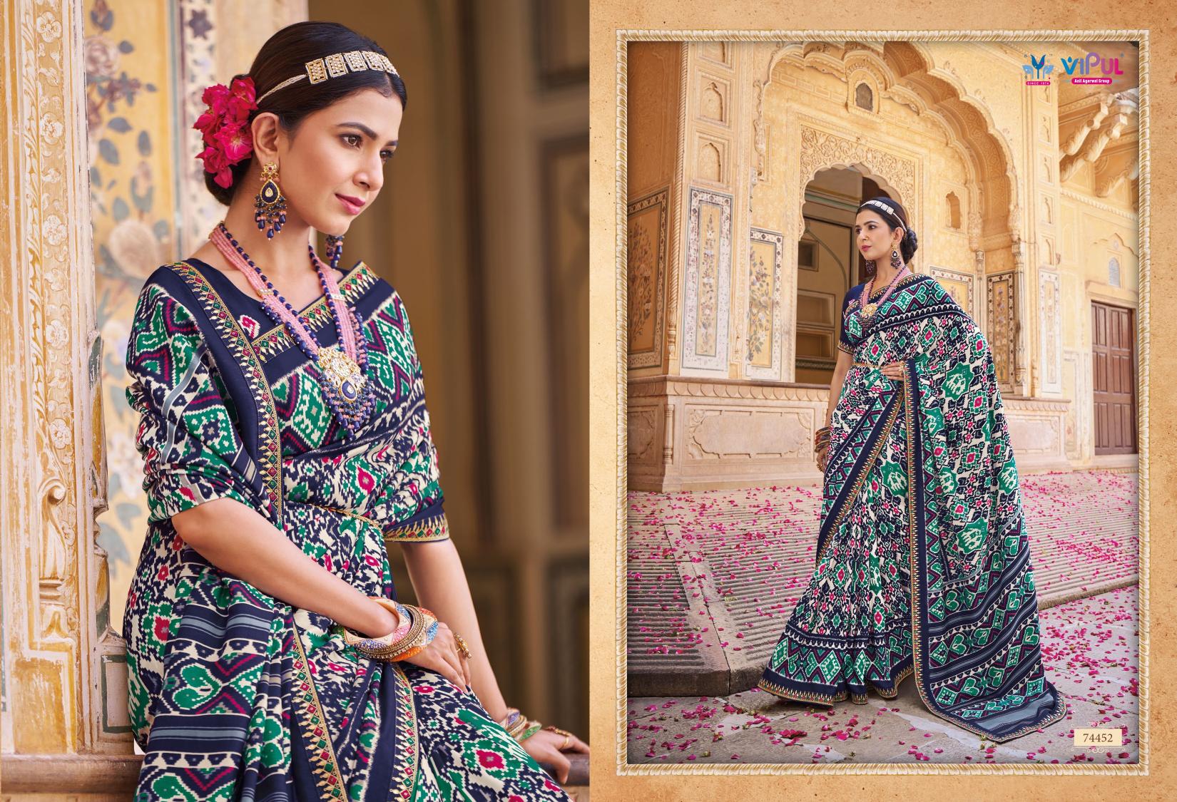 Vipul Aroma Silk Plus Vol 1 Surat Saree Wholesale Catalog