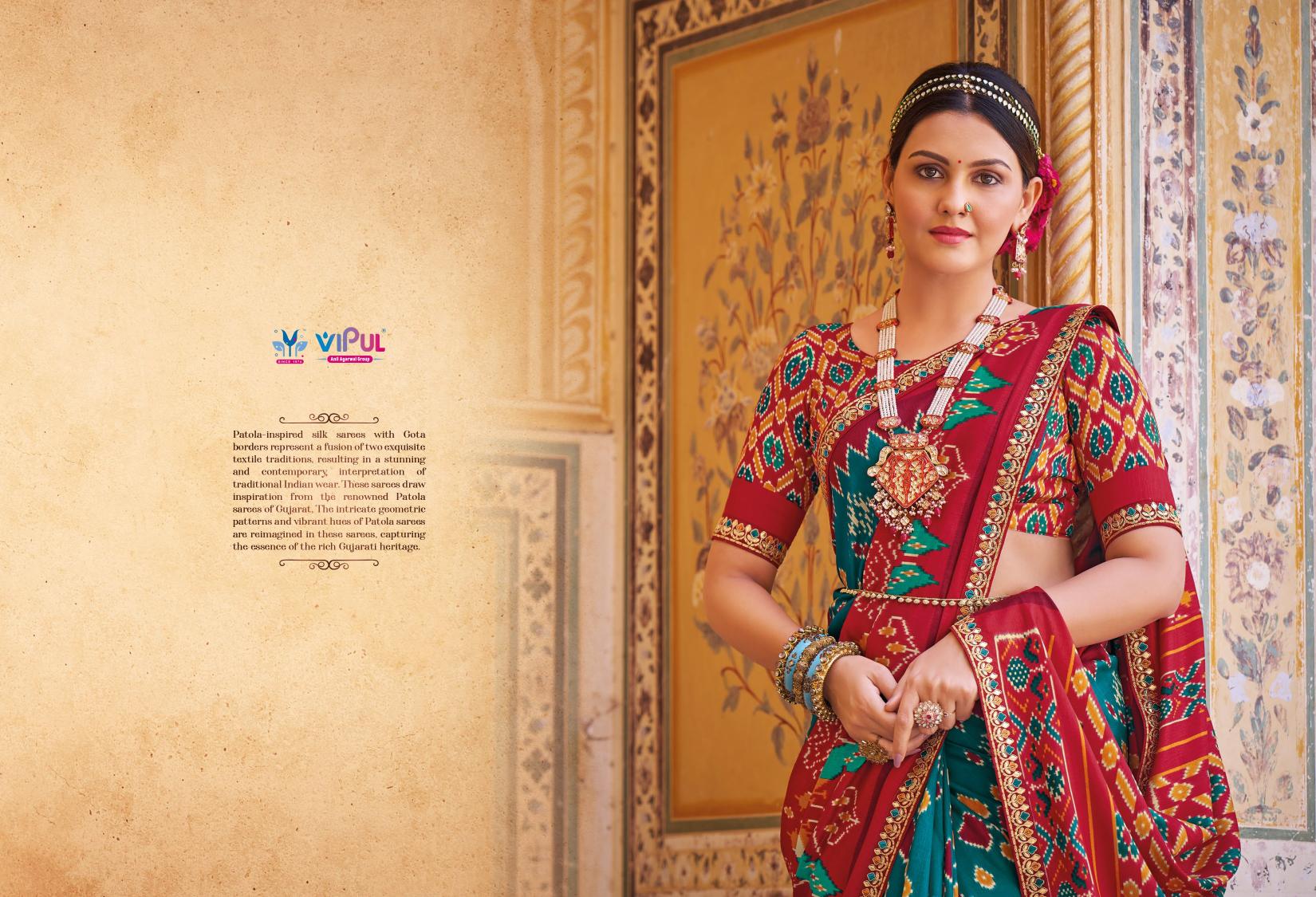 Vipul Aroma Silk Plus Vol 1 Surat Saree Wholesale Catalog
