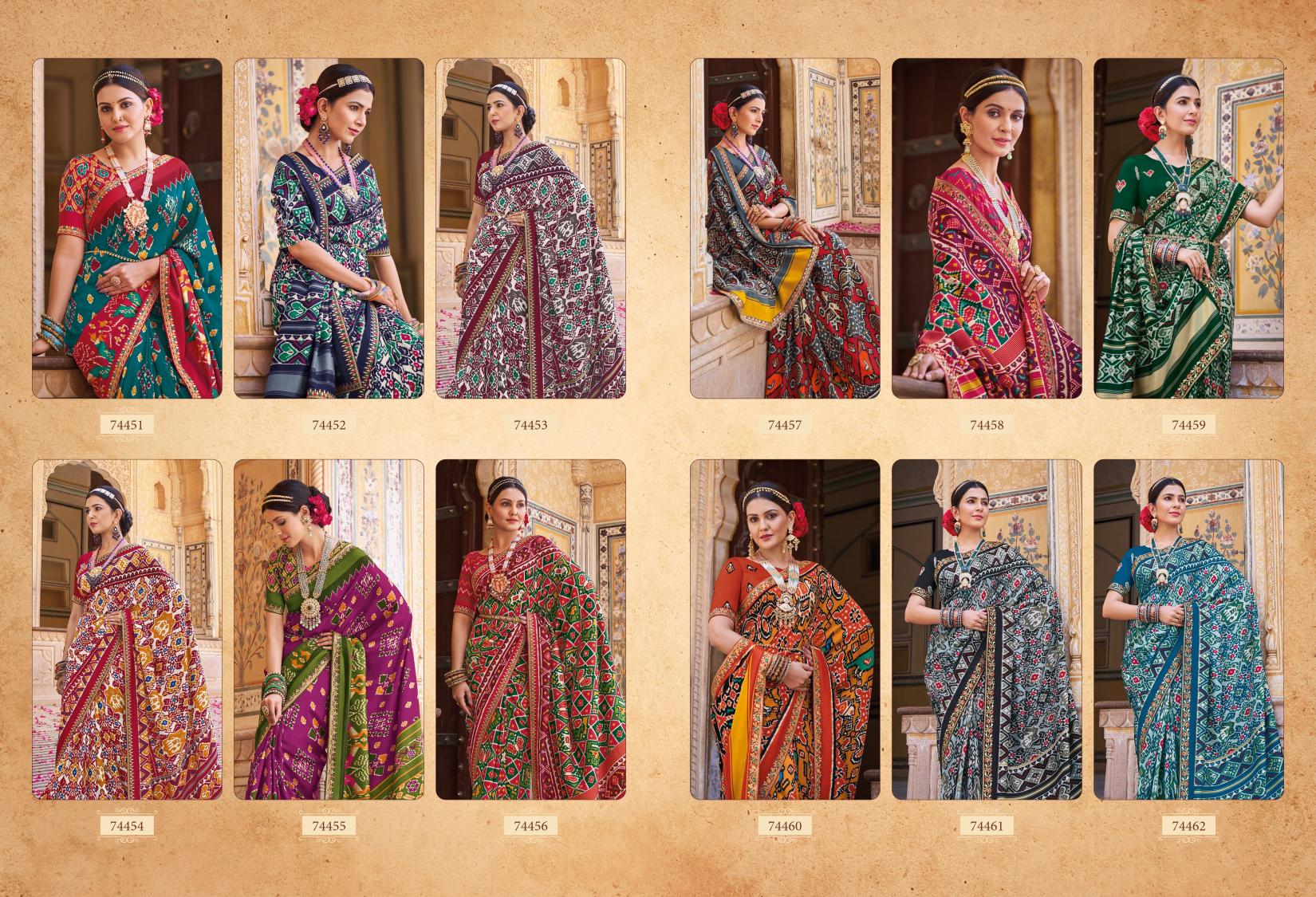 Vipul Aroma Silk Plus Vol 1 Surat Saree Wholesale Catalog