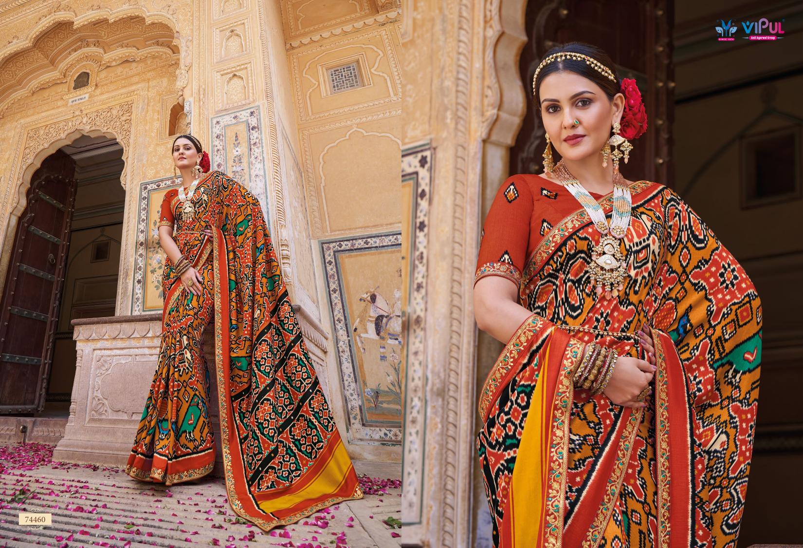 Vipul Aroma Silk Plus Vol 1 Surat Saree Wholesale Catalog