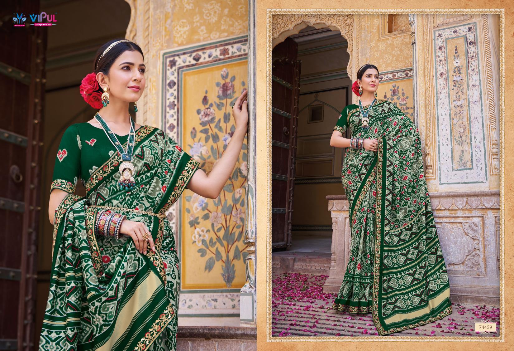Vipul Aroma Silk Plus Vol 1 Surat Saree Wholesale Catalog