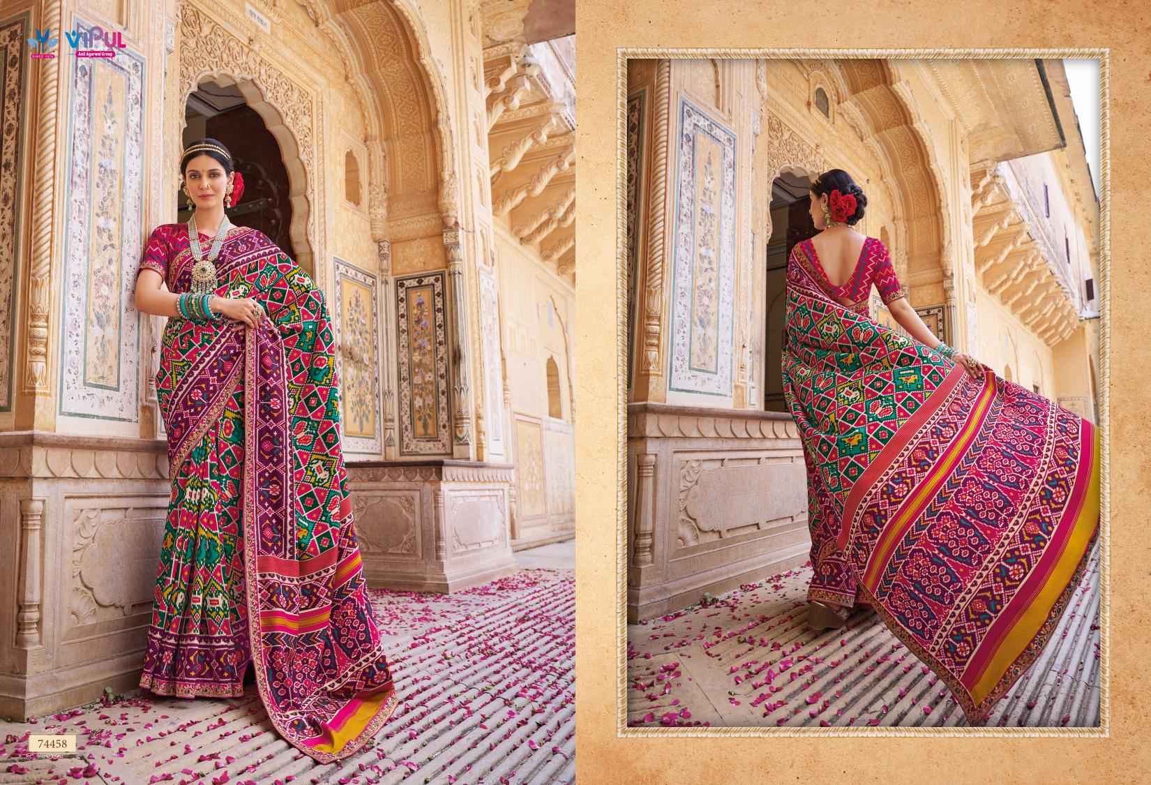 Vipul Aroma Silk Plus Vol 1 Surat Saree Wholesale Catalog