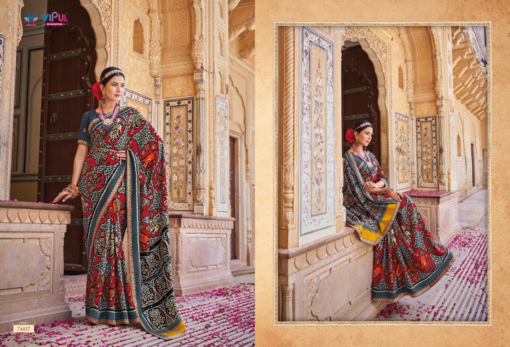 Vipul Aroma Silk Plus Vol 1 Surat Saree Wholesale Catalog