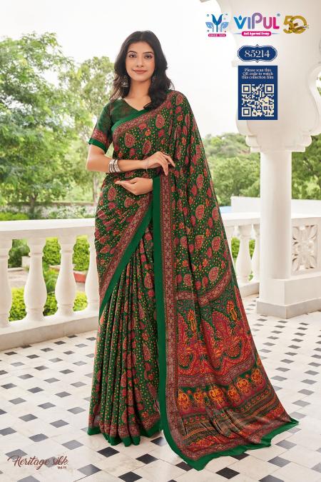 Vipul Heritage silk vol 11 Saree wholesale Catalog