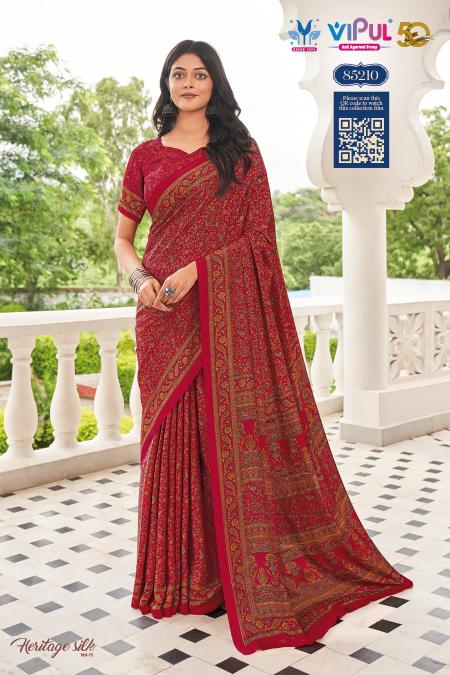 Vipul Heritage silk vol 11 Saree wholesale Catalog
